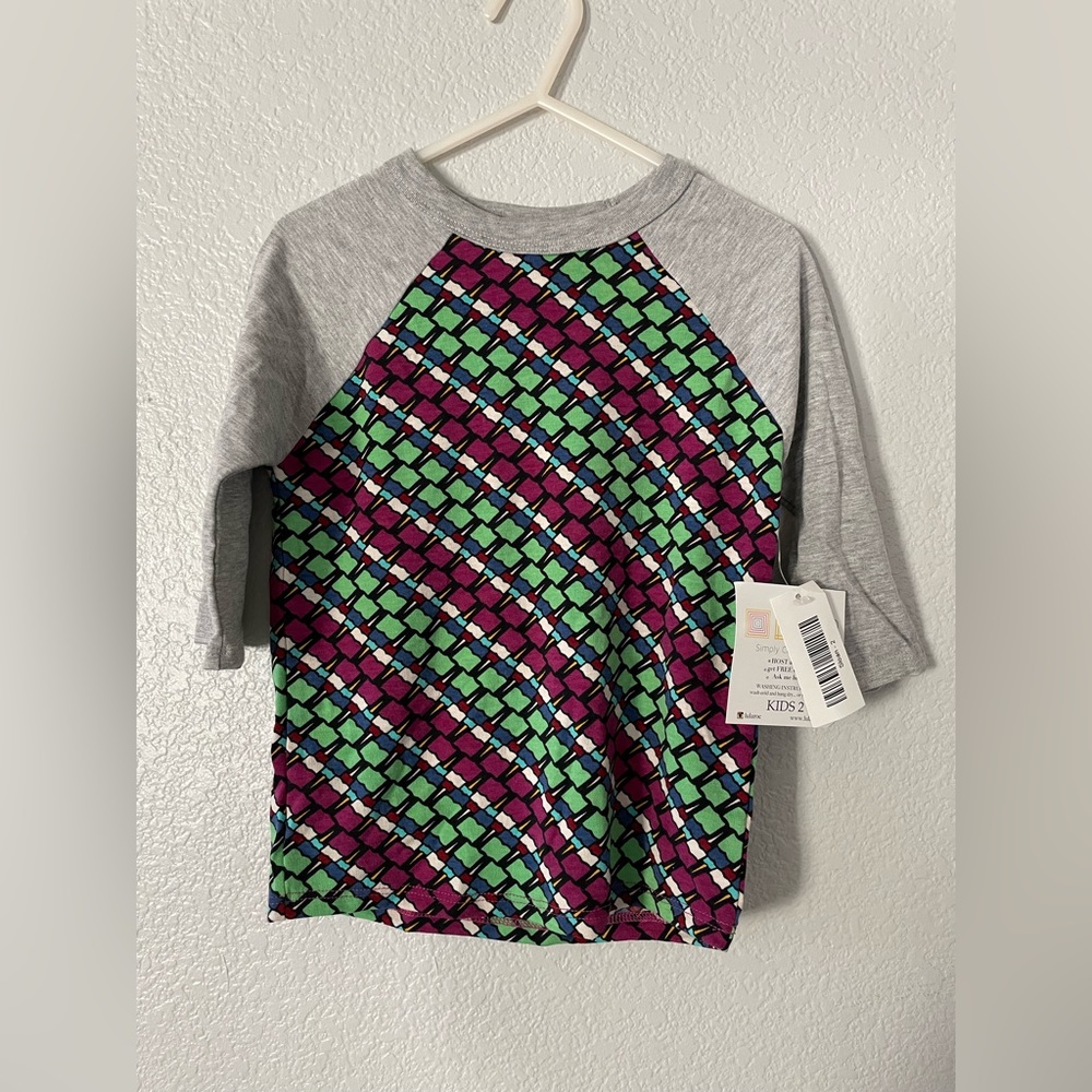 LuLaRoe kids size 2 Sloan Tee!